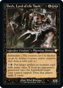 Image for Geth, Lord of the Vault (Retro Frame) (107) [Commander: The Brothers' War]