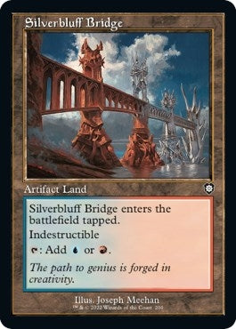 Image for Silverbluff Bridge (Retro Frame) (200) [Commander: The Brothers' War]