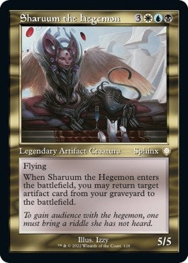 Image for Sharuum the Hegemon (Retro Frame) (128) [Commander: The Brothers' War]