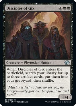 Image for Disciples of Gix (90) [The Brothers' War]
