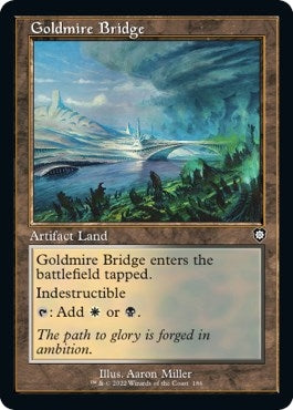 Image for Goldmire Bridge (Retro Frame) (186) [Commander: The Brothers' War]