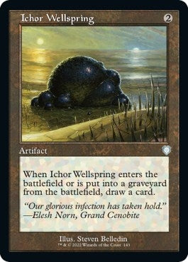 Image for Ichor Wellspring (Retro Frame) (143) [Commander: The Brothers' War]