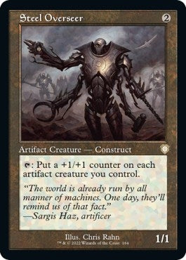 Image for Steel Overseer (Retro Frame) (164) [Commander: The Brothers' War]