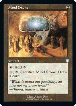 Image for Mind Stone (Retro Frame) (148) [Commander: The Brothers' War]
