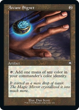 Image for Arcane Signet (Retro Frame) (132) [Commander: The Brothers' War]