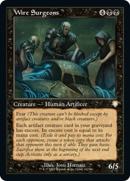 Image for Wire Surgeons (Retro Frame) (10) [Commander: The Brothers' War]