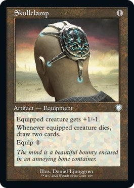 Image for Skullclamp (Retro Frame) (159) [Commander: The Brothers' War]