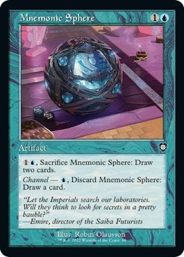 Image for Mnemonic Sphere (Retro Frame) (88) [Commander: The Brothers' War]