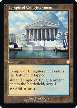 Image for Temple of Enlightenment (Retro Frame) (206) [Commander: The Brothers' War]