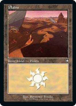 Image for Plains (29) (Retro Frame) (29) [Commander: The Brothers' War]