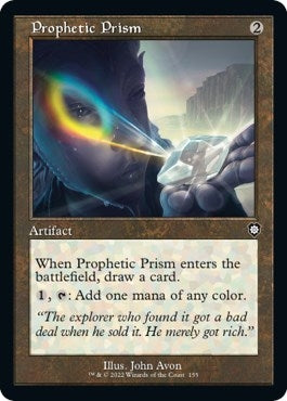 Image for Prophetic Prism (Retro Frame) (155) [Commander: The Brothers' War]