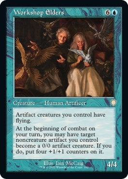 Image for Workshop Elders (Retro Frame) (102) [Commander: The Brothers' War]