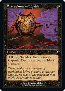 Image for Executioner's Capsule (Retro Frame) (104) [Commander: The Brothers' War]