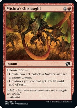 Image for Mishra's Onslaught (143) [The Brothers' War]