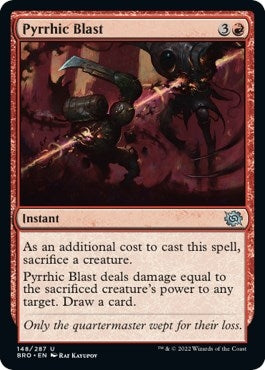 Image for Pyrrhic Blast (148) [The Brothers' War]