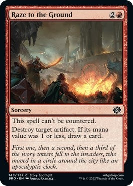 Image for Raze to the Ground (149) [The Brothers' War]