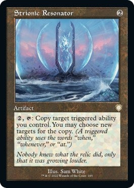 Image for Strionic Resonator (Retro Frame) (165) [Commander: The Brothers' War]