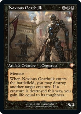 Image for Noxious Gearhulk (Retro Frame) (110) [Commander: The Brothers' War]