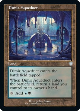 Image for Dimir Aqueduct (Retro Frame) (182) [Commander: The Brothers' War]