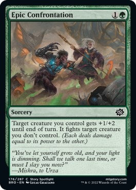 Image for Epic Confrontation (176) [The Brothers' War]