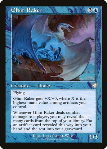 Image for Glint Raker (Retro Frame) (7) [Commander: The Brothers' War]