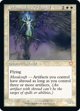Image for Indomitable Archangel (Retro Frame) (72) [Commander: The Brothers' War]