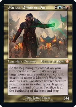 Image for Mishra, Eminent One (Retro Frame) (1) [Commander: The Brothers' War]