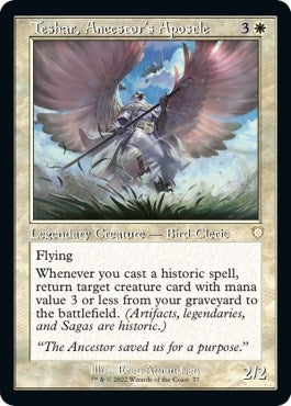 Image for Teshar, Ancestor's Apostle (Retro Frame) (77) [Commander: The Brothers' War]