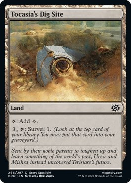 Image for Tocasia's Dig Site (266) - Magic: The Gathering