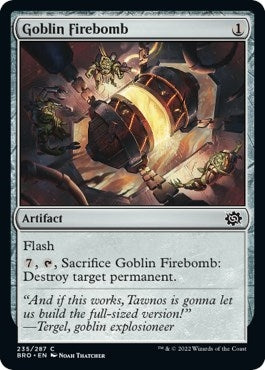Image for Goblin Firebomb (235) [The Brothers' War]