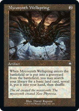 Image for Mycosynth Wellspring (Retro Frame) (150) [Commander: The Brothers' War]