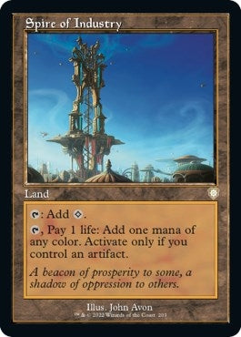 Image for Spire of Industry (Retro Frame) (203) [Commander: The Brothers' War]