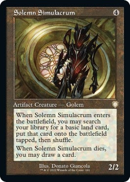 Image for Solemn Simulacrum (Retro Frame) (161) [Commander: The Brothers' War]