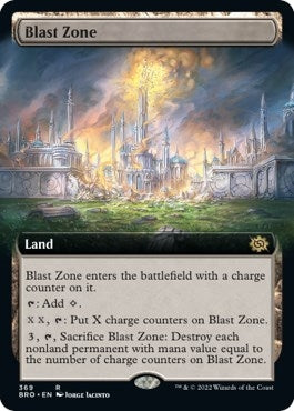 Image for Blast Zone (Extended Art) (369) [The Brothers' War]