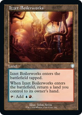 Image for Izzet Boilerworks (Retro Frame) (188) [Commander: The Brothers' War]