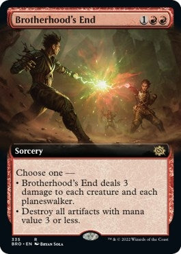 Image for Brotherhood's End (Extended Art) (335) [The Brothers' War]