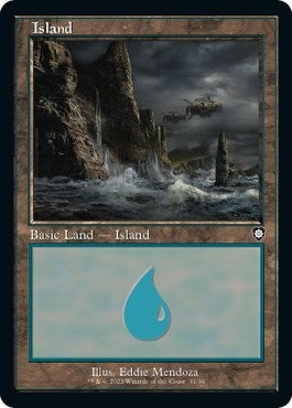 Image for Island (31) (Retro Frame) (31) [Commander: The Brothers' War]