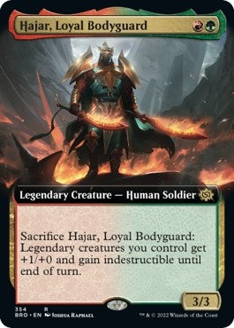 Image for Hajar, Loyal Bodyguard (Extended Art) (354) [The Brothers' War]