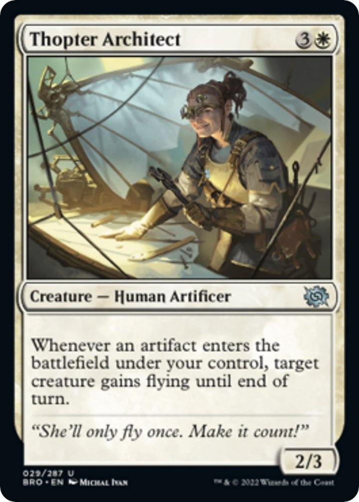 Image for Thopter Architect (29) [The Brothers' War]