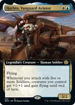 Image for Harbin, Vanguard Aviator (Extended Art) (355) [The Brothers' War]