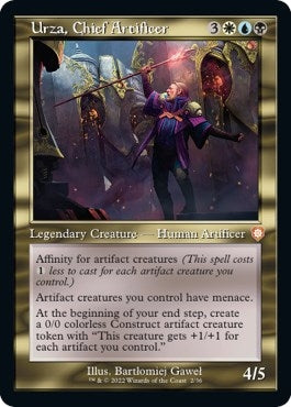 Image for Urza, Chief Artificer (Retro Frame) (2) [Commander: The Brothers' War]
