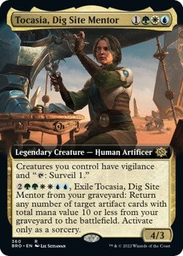 Image for Tocasia, Dig Site Mentor (Extended Art) (360) [The Brothers' War]