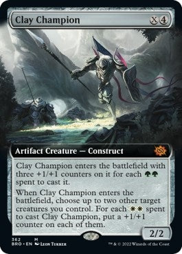 Image for Clay Champion (Extended Art) (362) [The Brothers' War]