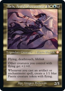 Image for Alela, Artful Provocateur (Retro Frame) (119) [Commander: The Brothers' War]