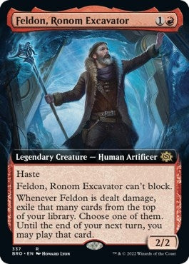 Image for Feldon, Ronom Excavator (Extended Art) (337) [The Brothers' War]