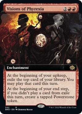 Image for Visions of Phyrexia (Extended Art) (342) [The Brothers' War]