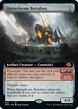 Image for Skitterbeam Battalion (Extended Art) (343) [The Brothers' War]