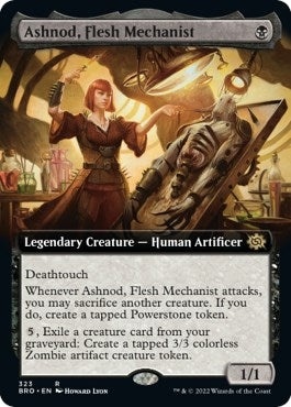 Image for Ashnod, Flesh Mechanist (Extended Art) (323) [The Brothers' War]