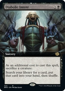 Image for Diabolic Intent (Extended Art) (324) [The Brothers' War]