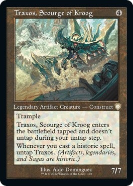 Image for Traxos, Scourge of Kroog (Retro Frame) (170) [Commander: The Brothers' War]